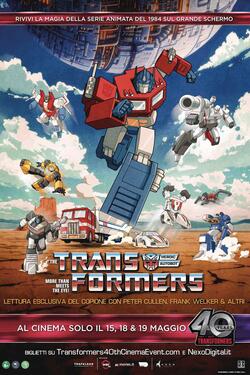 Transformers 40th Anniversary Event - Poster