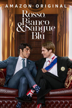 Rosso, Bianco & Sangue Blu - Poster Prime Video