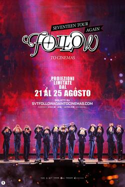Seventeen Tour 'Follow' Again To Cinema - Poster