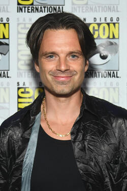 Sebastian Stan attende il Marvel Studios Panel nella Hall H al SDCC in San Diego, in California, il 27 luglio 2024