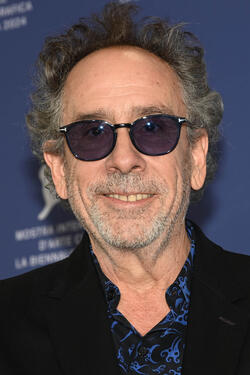 Tim Burton al Photocall del film Beetlejuice Beetlejuice a Venezia 81