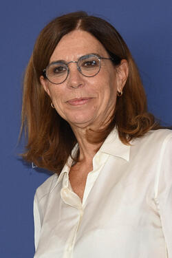 La regista Francesca Comencini al photocall di Il tempo che ci vuole a Venezia 81 il 6 settembre 2024