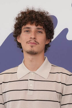 L'attore Filippo Scotti al photocall di L'orto americano di Pupi Avati a Venezia 81 il 7 settembre 2024