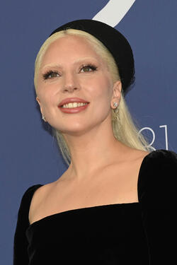 L'attrice Lady Gaga al photocall del film Joker: Folie à Deux di Todd Phillips a Venezia 81 il 4 settembre 2024