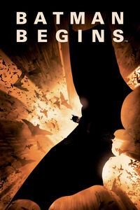 Batman Begins di Christopher Nolan - Poster