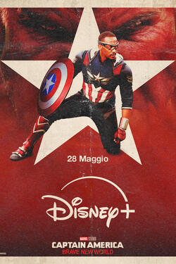Captain America Brave New World - Poster Disney+