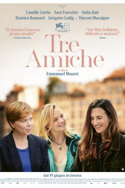 Tre Amiche di Emmanuel Mouret - Poster