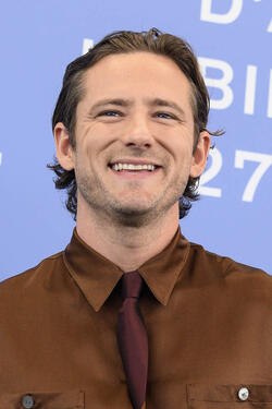 Lewis Pullman al photocall del film The Testament of Ann Lee di Mona Fastvold alla 82a Mostra del Cinema di Venezia, lunedì 1 settembre 2025