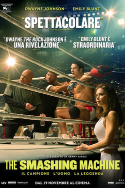 The Smashing Machine di Benny Safdie - Poster