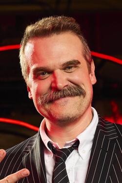 David Harbour alla World Premiere di Stranger Things - Stagione 5 al TCL Chinese 6 Theatres il 6 Novembre 2025 in Hollywood, California