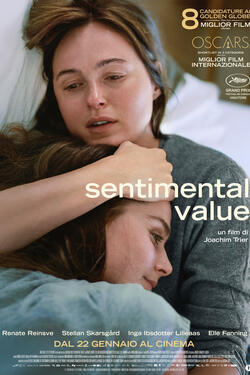 Sentimental Value di Joachim Trier - Poster