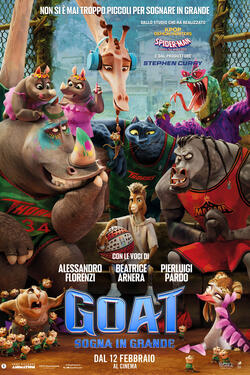 GOAT Sogna in grande - Poster