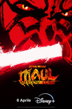 Star Wars Maul - Shadow Lord - Teaser Poster