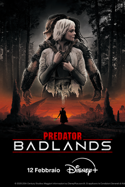 Predator Badlands - Poster Disney+