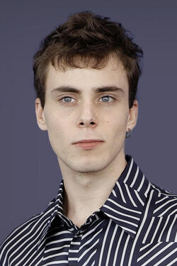 Gianmarco Franchini partecipa al photocall per 'Adagio' all'80a Mostra Internazionale d'Arte Cinematografica di Venezia, il 2 settembre 2023 a Venezia, Italia