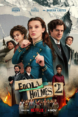 Enola Holmes 2 - Poster