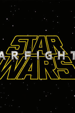 Star Wars Starfighter - Poster logo