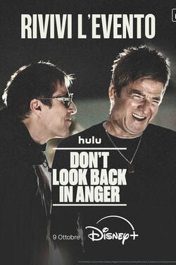 Oasis: Don't Look Back In Anger - Poster Disney+
