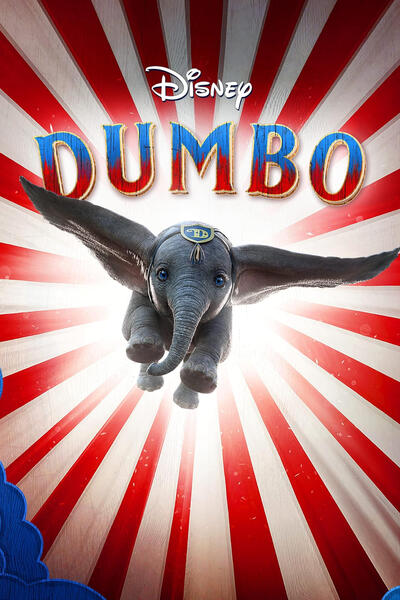 Dumbo, live action di Tim Burton - Poster