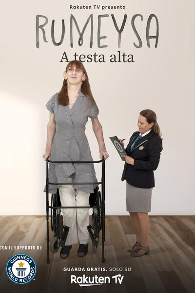 Rumeysa A Testa Alta - Poster verticale