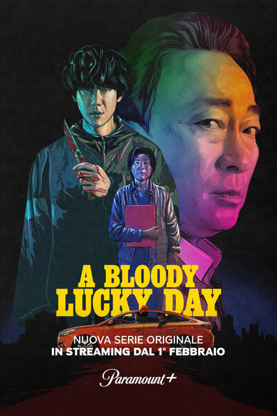 A Bloody Lucky Day - Poster verticale (Paramount+)