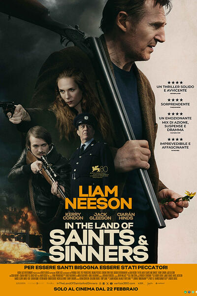 In the Land of Saints and Sinners di Robert Lorenz  - Poster italiano