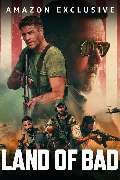 Land of Bad William Eubank - Poster Prime Video