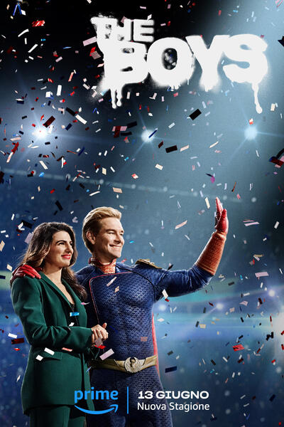 The Boys - Stagione 4 - Artwork Election Homelander Neuman