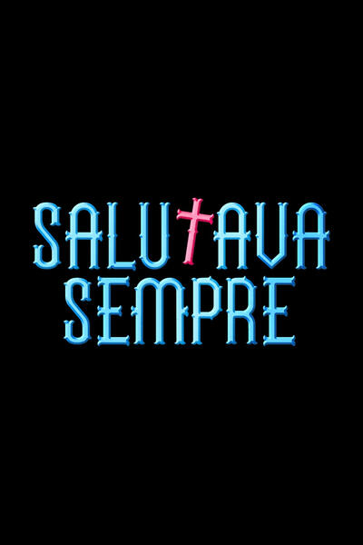 Alessandro Cattelan - Salutava Sempre - Poster logo