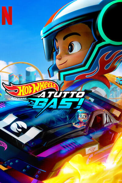Hot Wheels, a tutto gas! - Poster Netflix