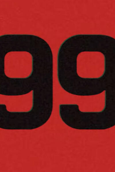 99, logo docuserie sulla stagione 1999 del Manchester United