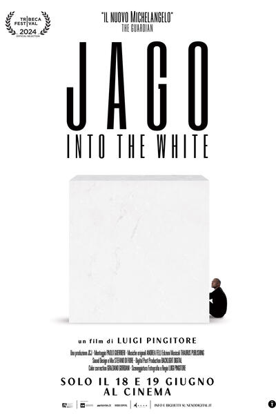 Jago Into the White di Luigi Pingitore - Poster verticale