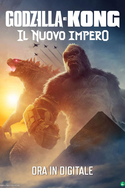 Godzilla e Kong - Il nuovo impero - Poster VOD