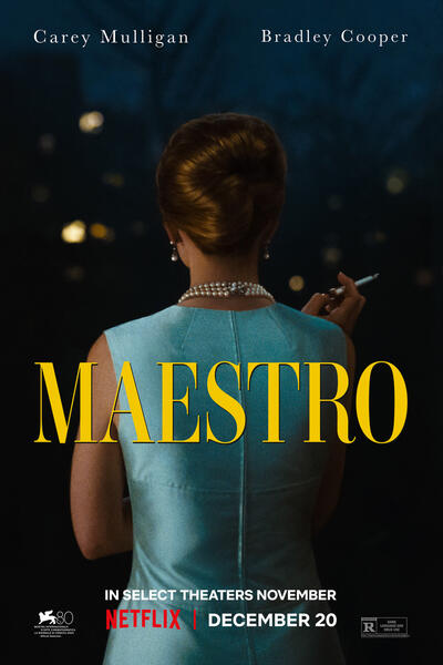 Maestro di Bradley Cooper - Poster Netflix