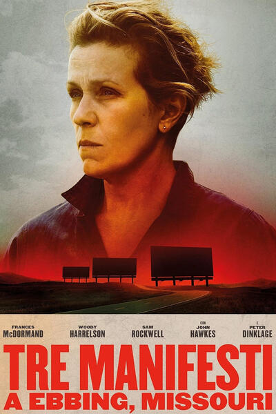 Tre manifesti a Ebbing, Missouri di Martin McDonagh - Poster