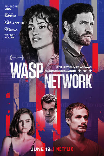 Wasp Network di Olivier Assayas - Poster Netflix