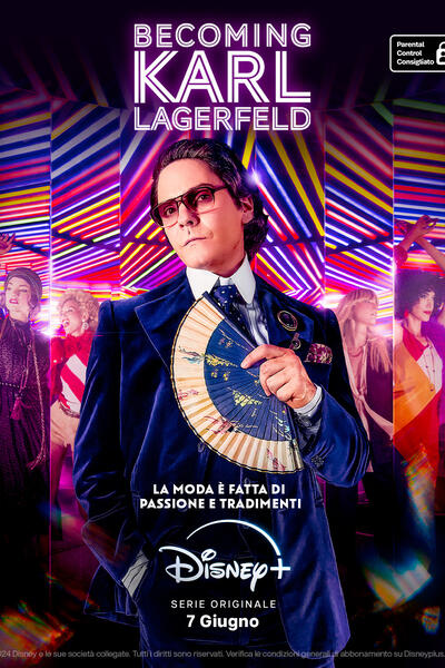 Becoming Karl Lagerfeld - Poster Disney+