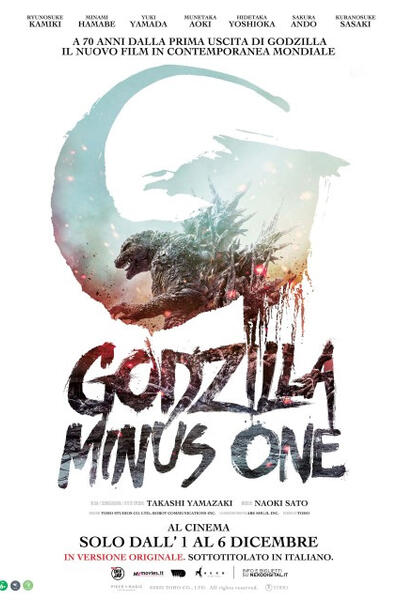 Godzilla Minus One - Poster Cinema