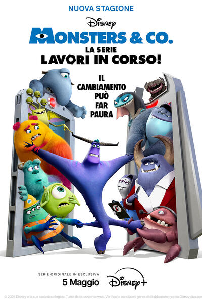 Monsters & Co. La serie - Lavori in Corso! - S2 - Poster