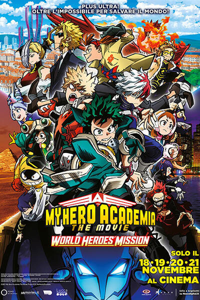 My Hero Academia World Heroes' Mission - Poster Cinema
