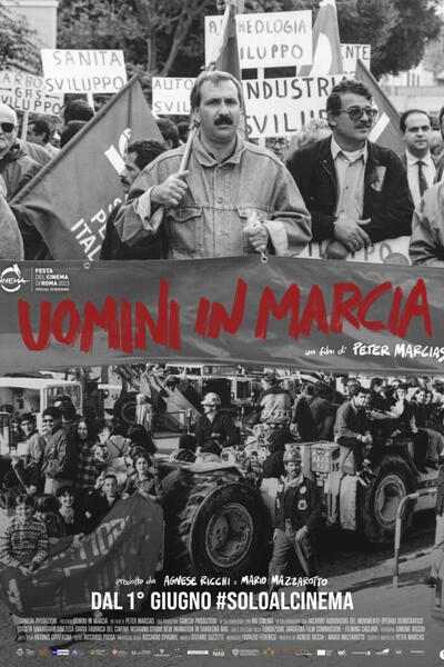 Uomini in Marcia di Peter Marcias - Poster Cinema