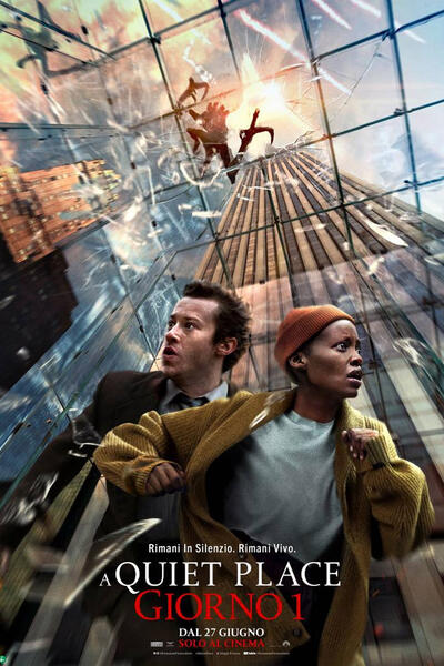 A Quiet Place Giorno 1 - Poster cinema
