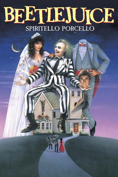 Beetlejuice - Spiritello porcello - Poster