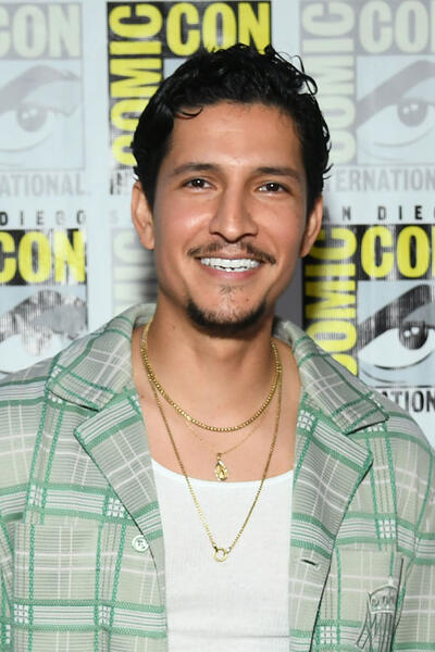 Danny Ramirez attende il Marvel Studios Panel nella Hall H al SDCC in San Diego, California il 27 luglio 2024