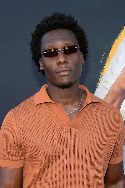 Okea Eme-Akwari allo Special Fan Event per Cobra Kai Stagione 6 Parte 1 all'Autry Museum al Griffith Park il 17 Luglio 2024 in Los Angeles, California