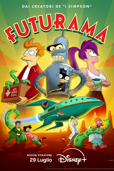 Futurama - Stagione 12 - Poster Disney+