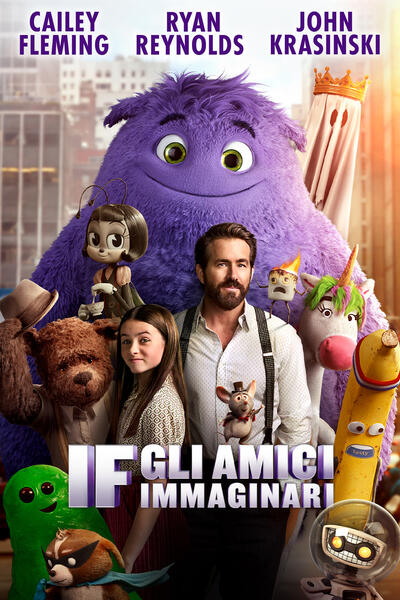IF - Gli amici immaginari - Poster vod