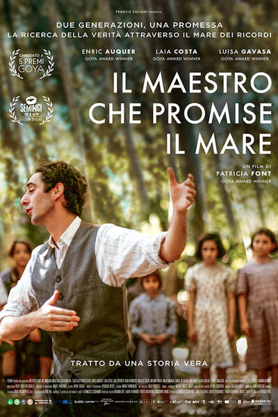 Il maestro che promise il mare di Patricia Font - Poster
