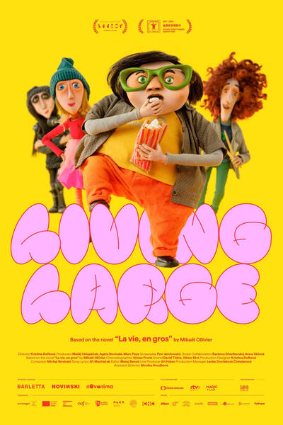 Living Large di Kristína Dufková - Poster