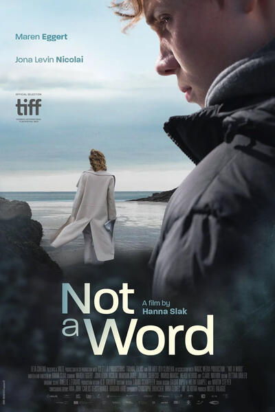 Not A Word di Hanna Slak - Poster